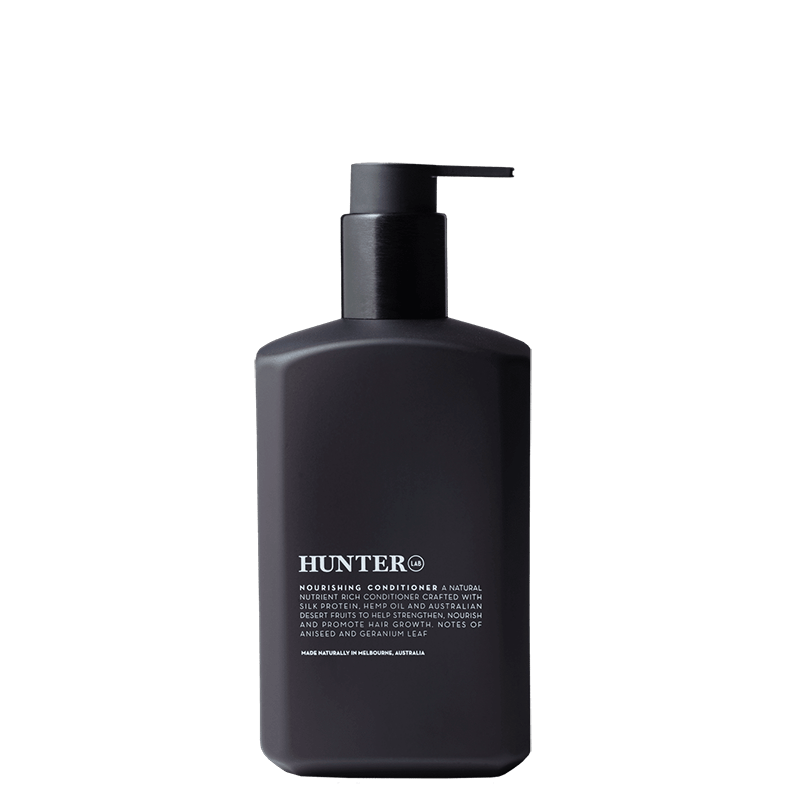 Hunter Lab Nourishing Conditioner for Men - Natural Hair Care with Argan Oil & Shea Butter - Hydrating & Repairing Daily Conditioner - Perfect for Dry, Damaged Hair at Home or Gym