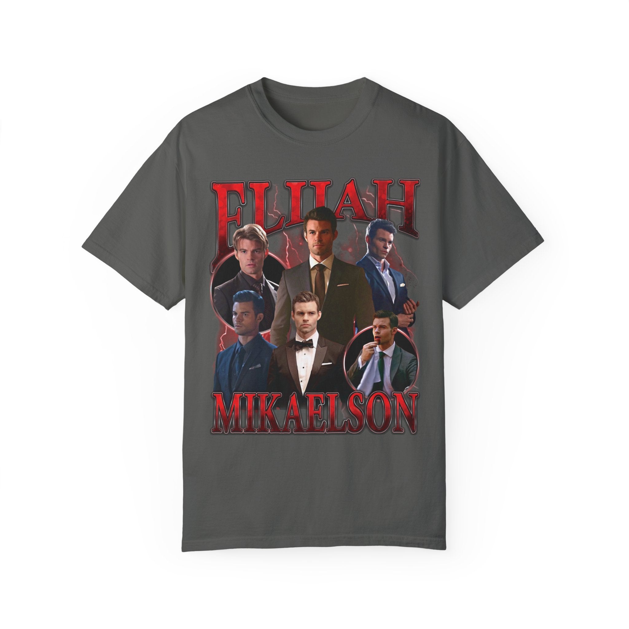 Elijah Mikaelson 90s Vintage T-Shirt | The Vampire Diaries TV Show Merch | Casual Wear & Fan Collection