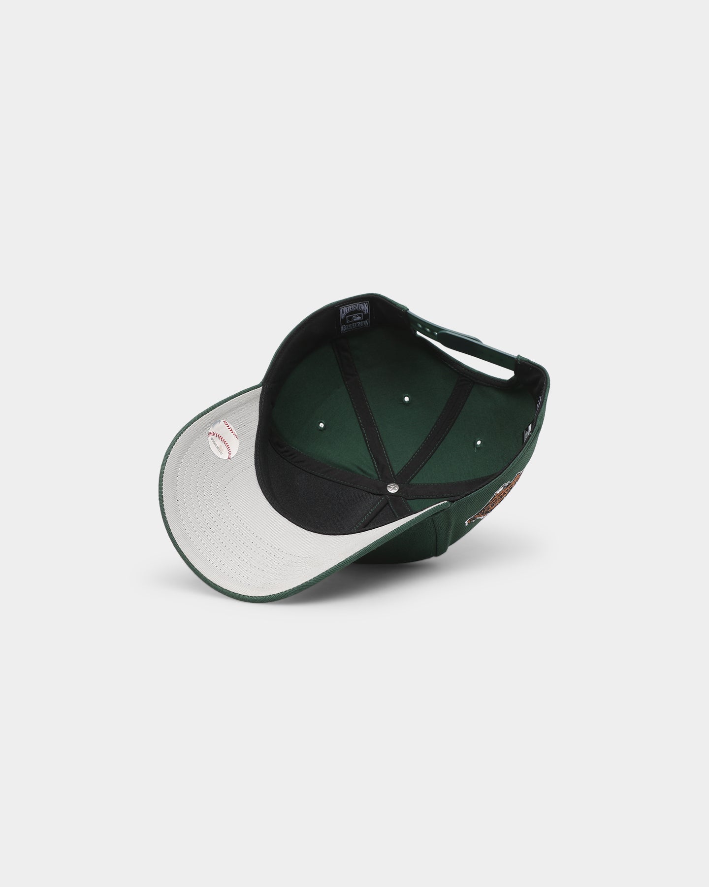 47 Brand Atlanta Braves Sure Shot 47 MVP DT Snapback Dark Green/Grey Adjustable Baseball Cap - Perfect for Sports Fans, Game Days & Casual Outfits