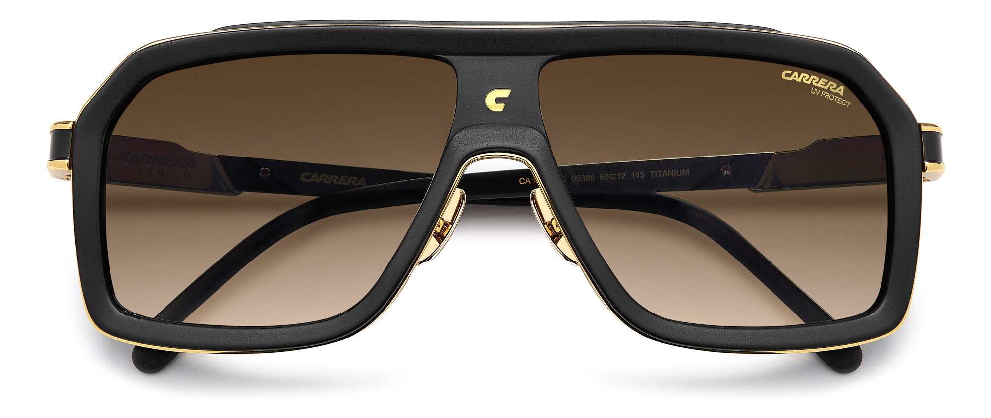 Carrera CA 1053/S/TI Men's Titanium Sunglasses - Polarized UV Protection for Driving, Running & Outdoor Sports