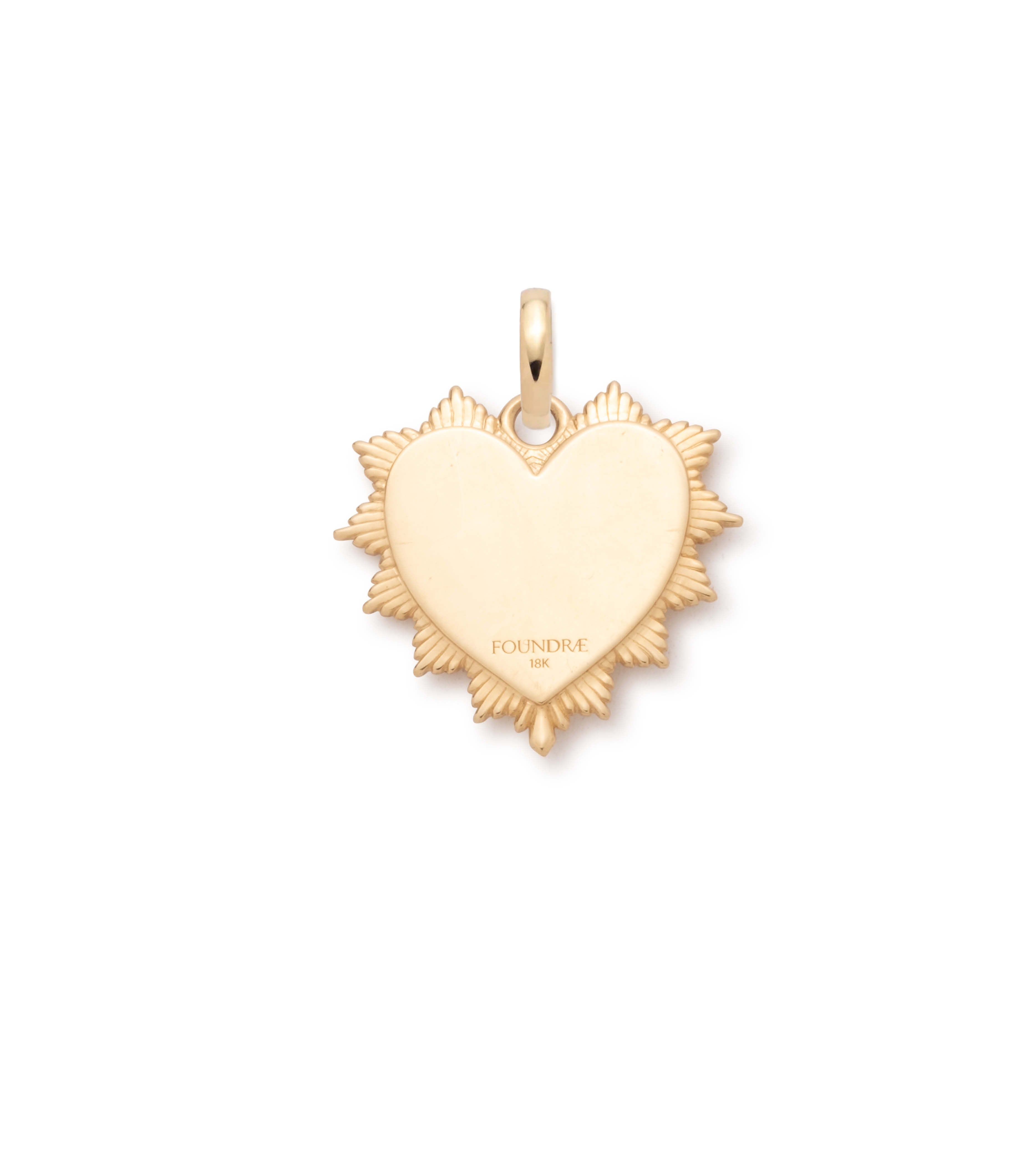 14K Yellow Gold Heart Love Token Pendant with Diamond Accents & Annex Link - Perfect for Valentine's Day Gifts, Anniversary Presents & Romantic Jewelry
