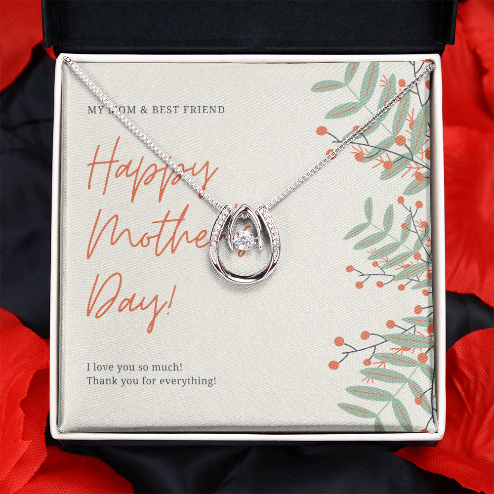 Elegant Mother's Day Jewelry Gift - Sterling Silver Necklace for Mom, Birthday, Anniversary - Perfect for Gifting & Special Occasions