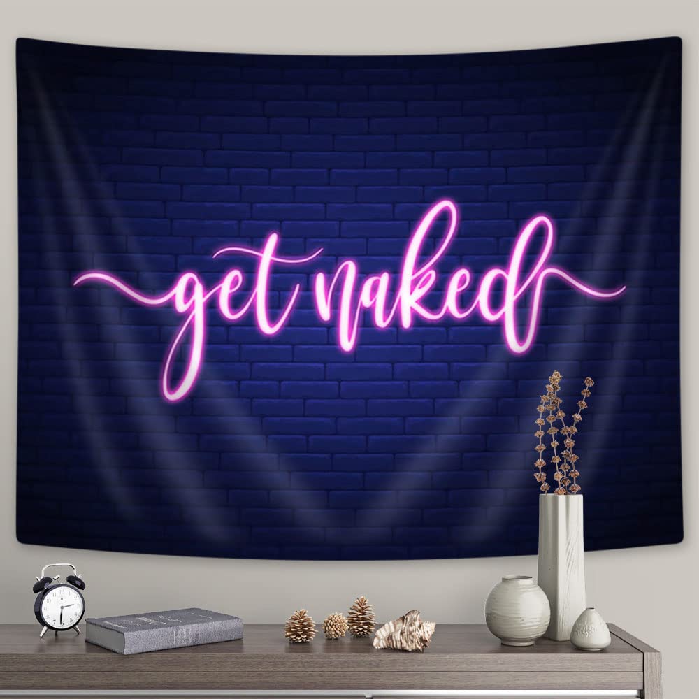 Boziqr Funny Naked Tapestry Wall Hanging - 60x40 Inches Aesthetic Bedroom Decor, Boho Wall Art for Dorm Room & Home Decoration | Perfect for Teens Room, College Dorm, and Hippie Style Bedroom
