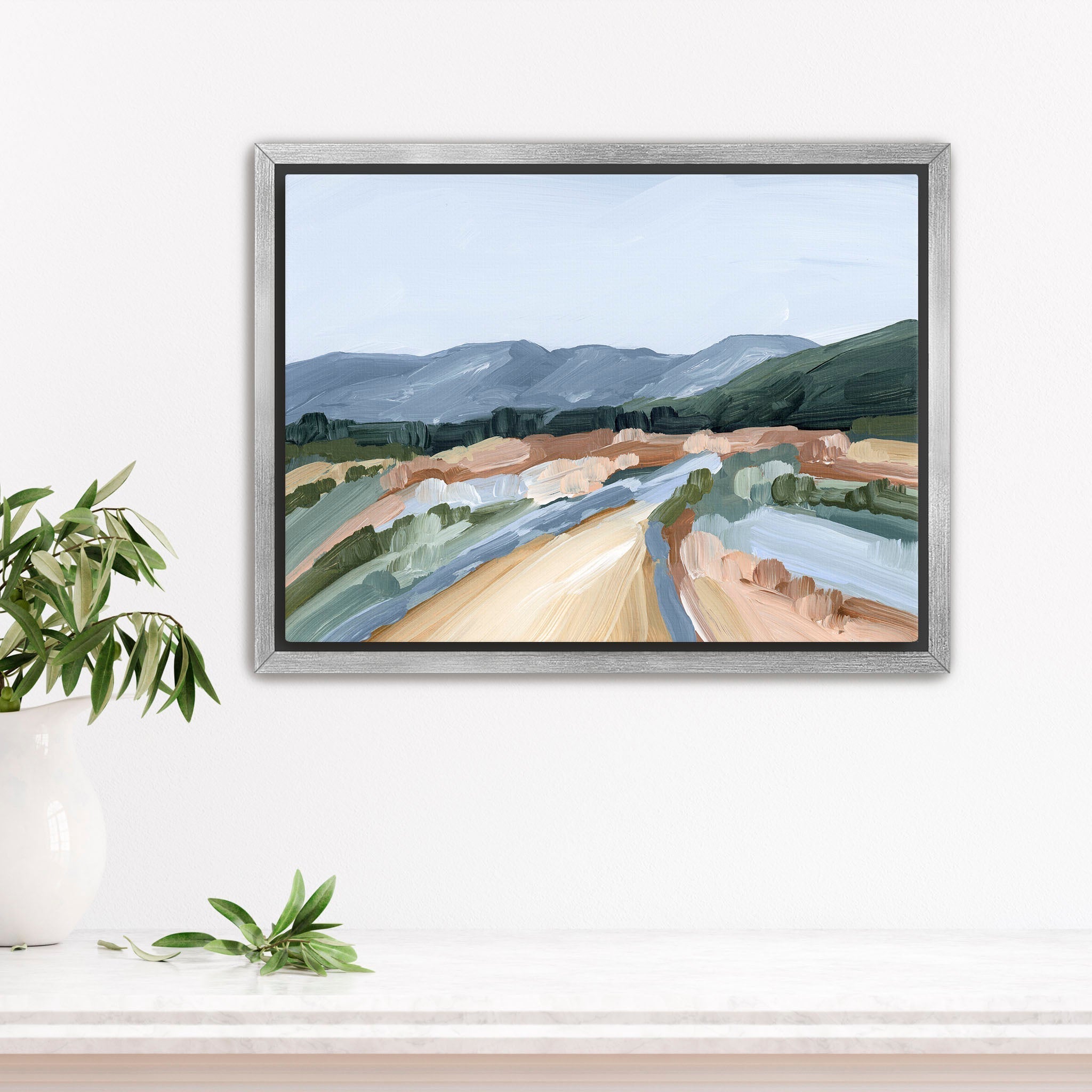 At Altitude Art Print - Mountain Landscape Wall Decor for Home & Office - Perfect for Living Room, Bedroom, or Office Space