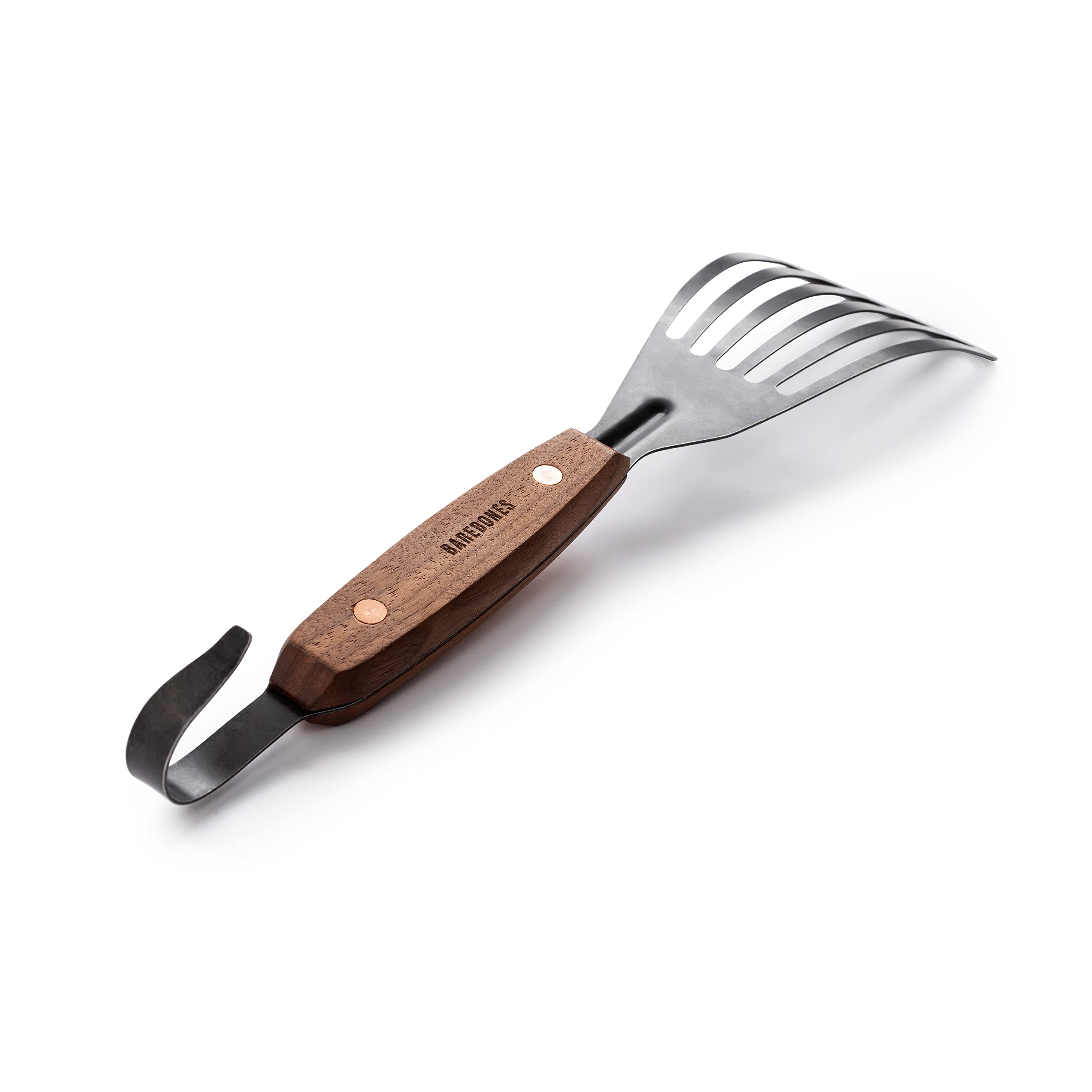 Barebones Cowboy Grill Fish Spatula - Heavy Duty Stainless Steel BBQ Spatula for Grilling Fish, Burgers & Seafood - Perfect for Outdoor Cooking, Camping & Backyard BBQs