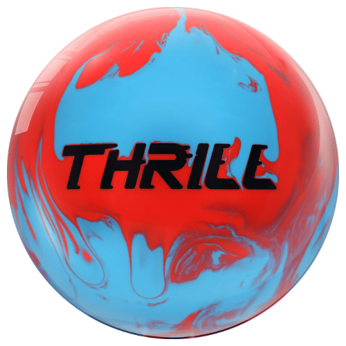 Motiv Max Thrill Solid Red/Blue Bowling Ball for Professional & Recreational Bowlers - Perfect for League Play & Tournament Performance