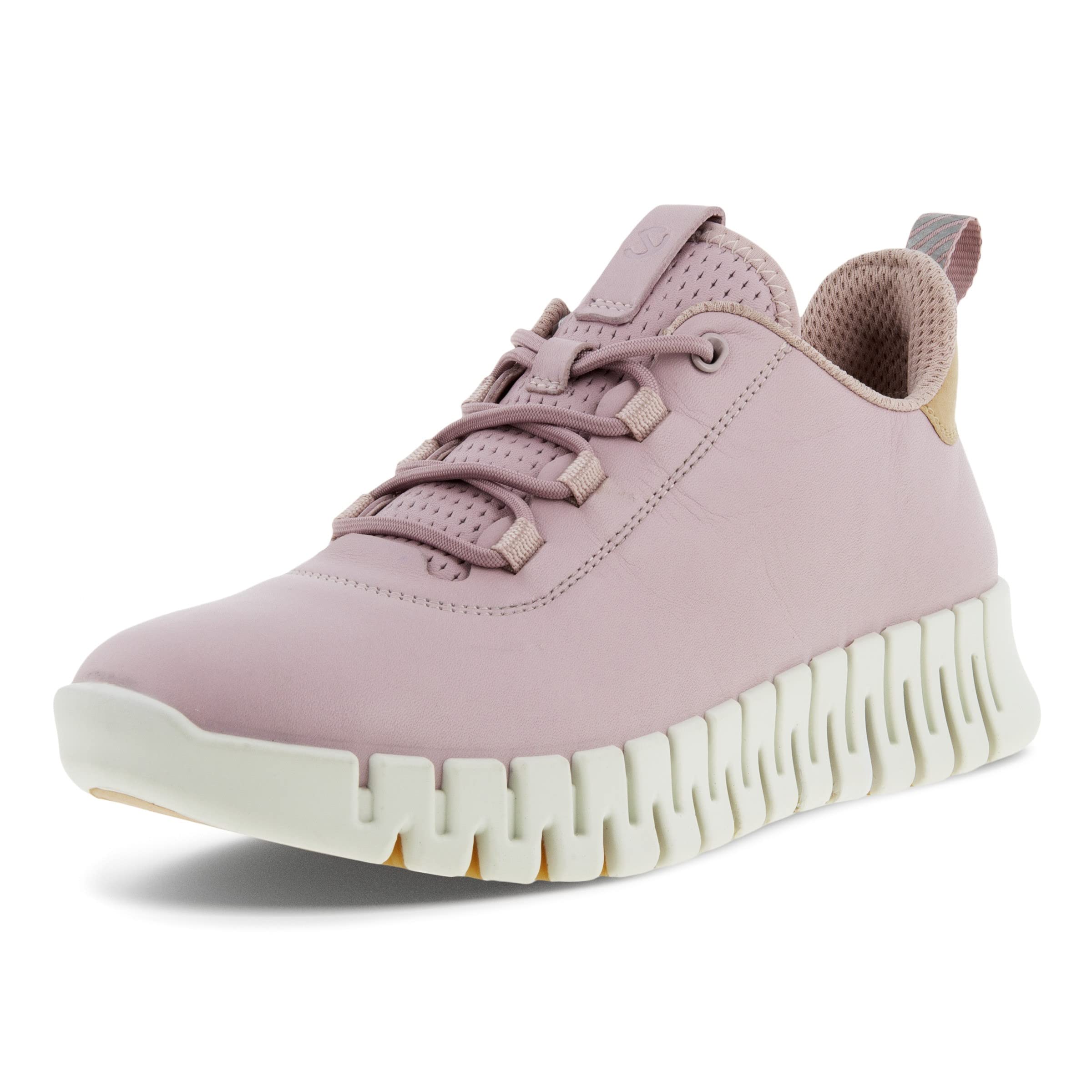 ECCO Women's Gruuv W Violet Ice Powder Sneakers - Lightweight Comfortable Walking Shoes for Women, Fashion Casual Sneakers for Work, Travel & Everyday Wear