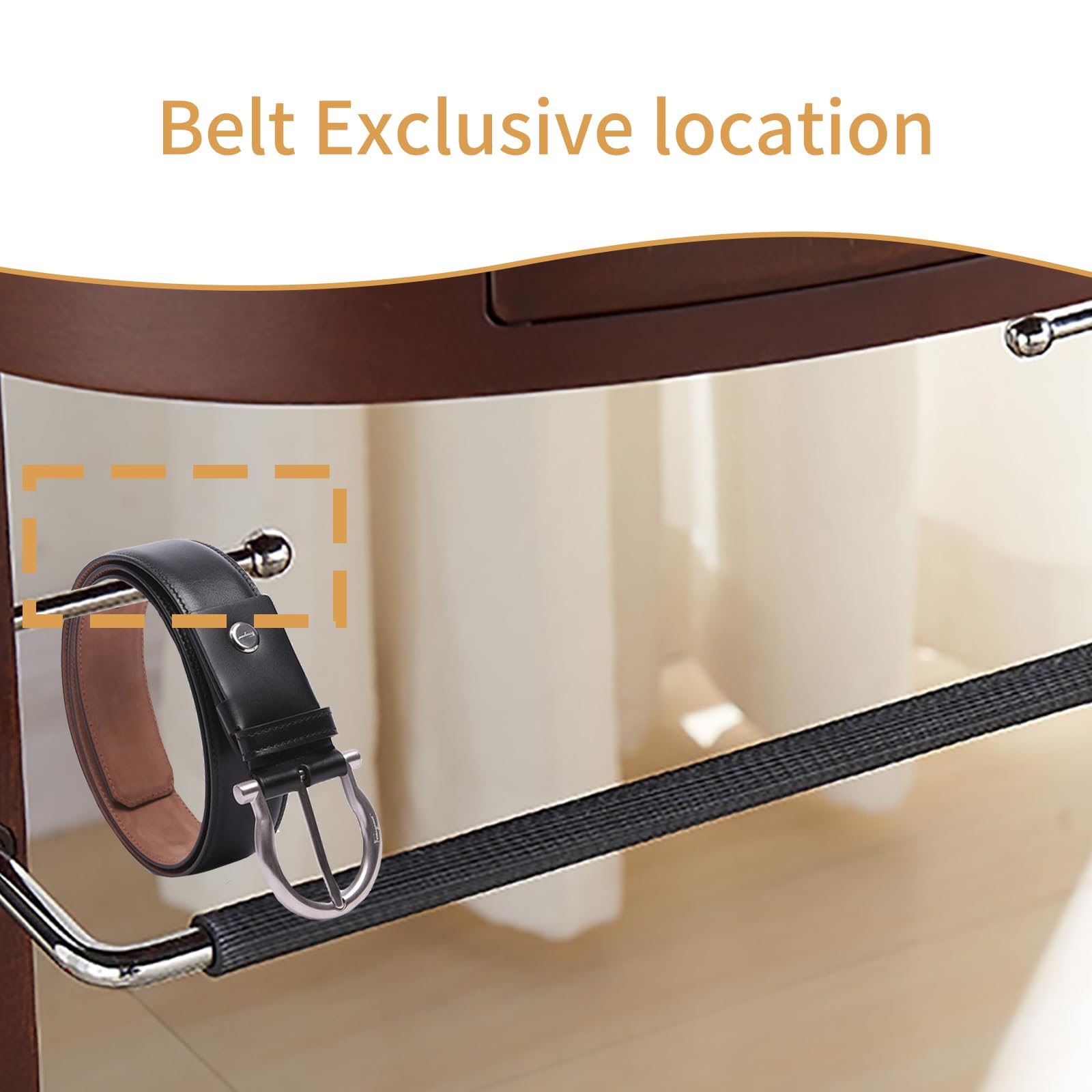 Premium Suit Valet Stand with Shelves & Drawer - Heavy Duty Freestanding Clothes Hanger for Men & Women - Perfect for Bedroom, Living Room, Hotel & Office Organization