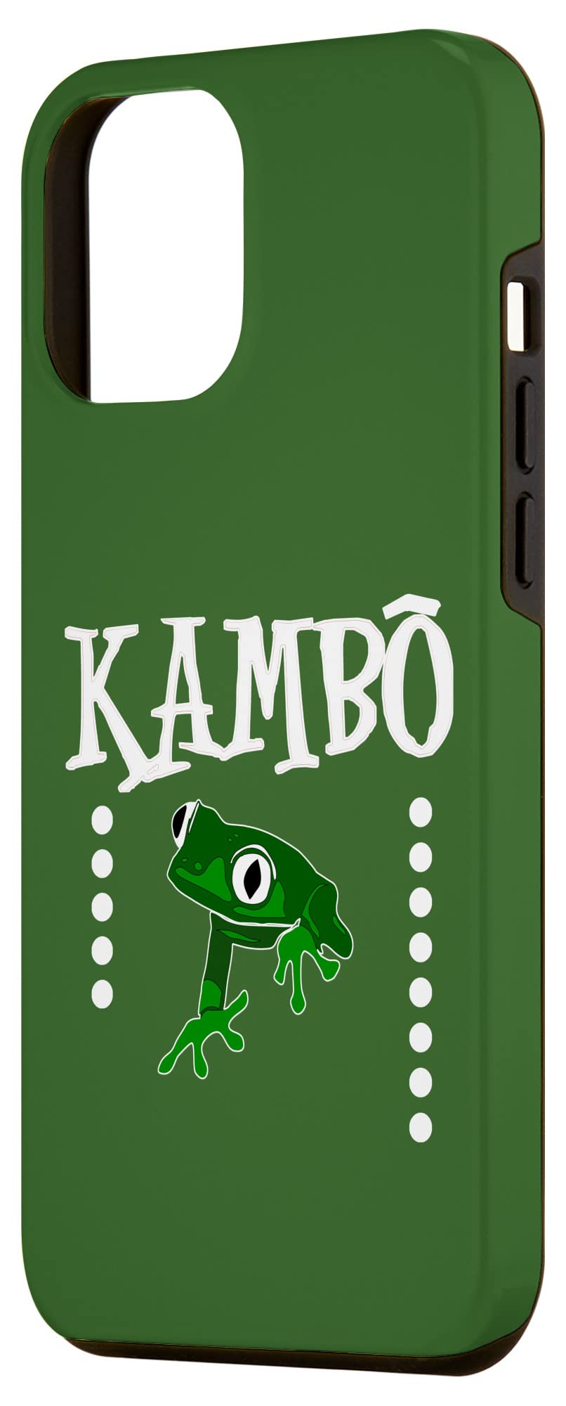 iPhone 12 Pro Max Case - Kambo Phyllomedusa Bicolor Frog Inspired Design - Slim Protective Phone Cover for Men & Women - Perfect for Outdoor Adventures, Yoga Retreats & Spiritual Cleansing Rituals
