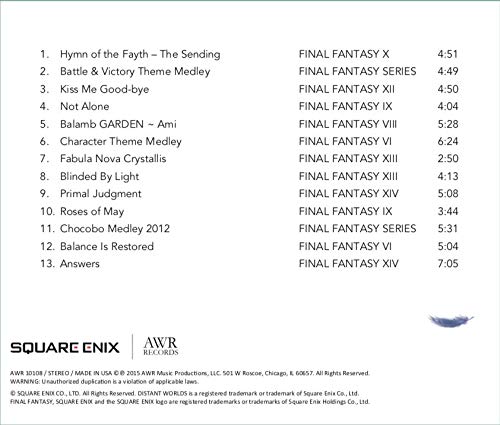 Distant Worlds III: More Music from FINAL FANTASY - Official Video Game Soundtrack Collection for Gaming, Relaxation & Fantasy Enthusiasts