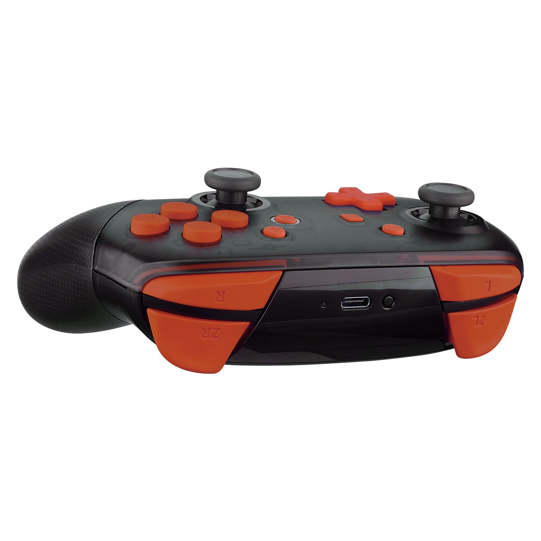 eXtremeRate DIY Replacement Full Set Buttons for Nintendo Switch Pro Controller - Orange (KRP303) | Customize Your Gaming Experience | Perfect for Switch Pro Controller Enthusiasts & DIY Modders