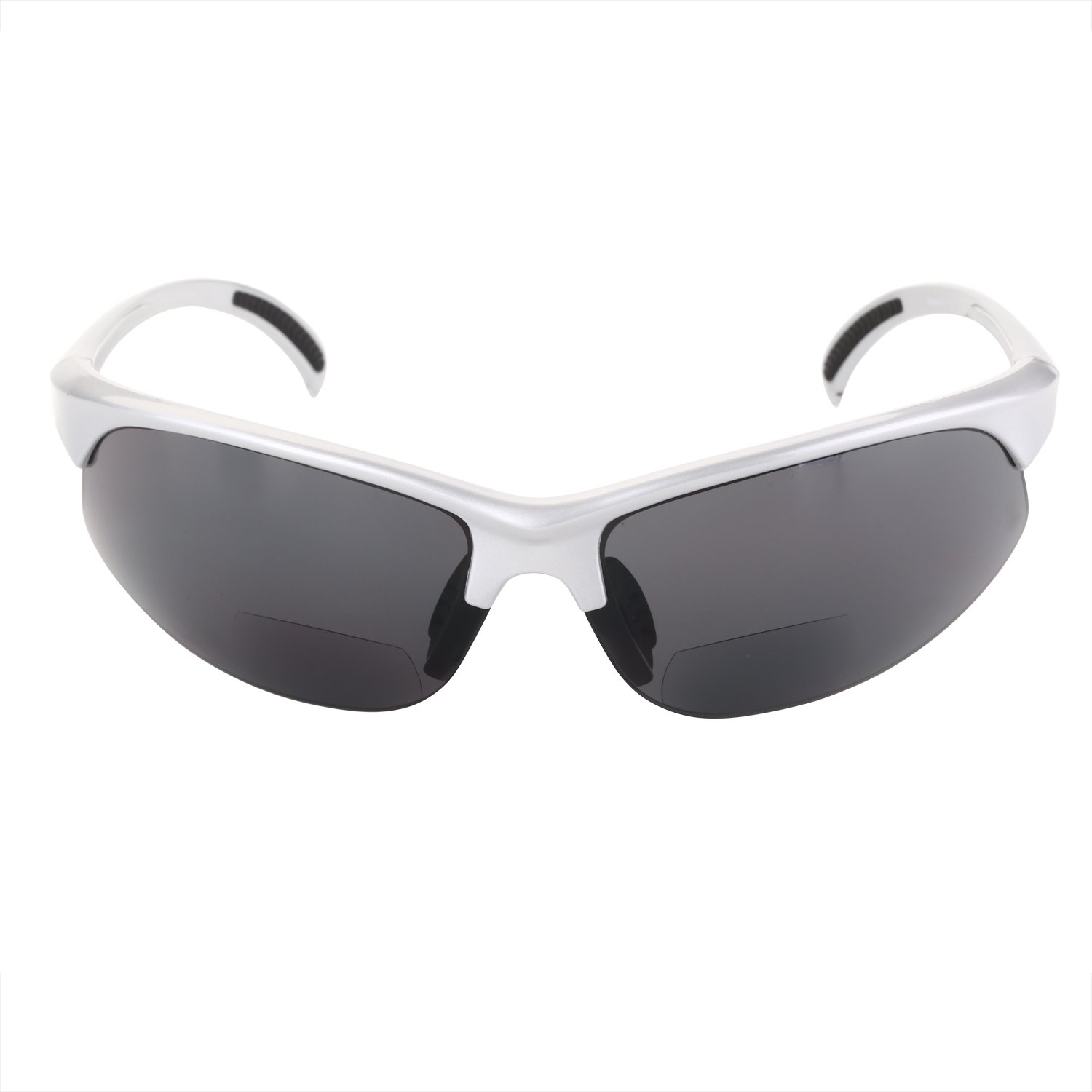 2 Pairs Lightweight Polarized Bifocal Sports Wrap Sunglasses for Men & Women - UV Protection for Running, Fishing, Golf & Outdoor Activities