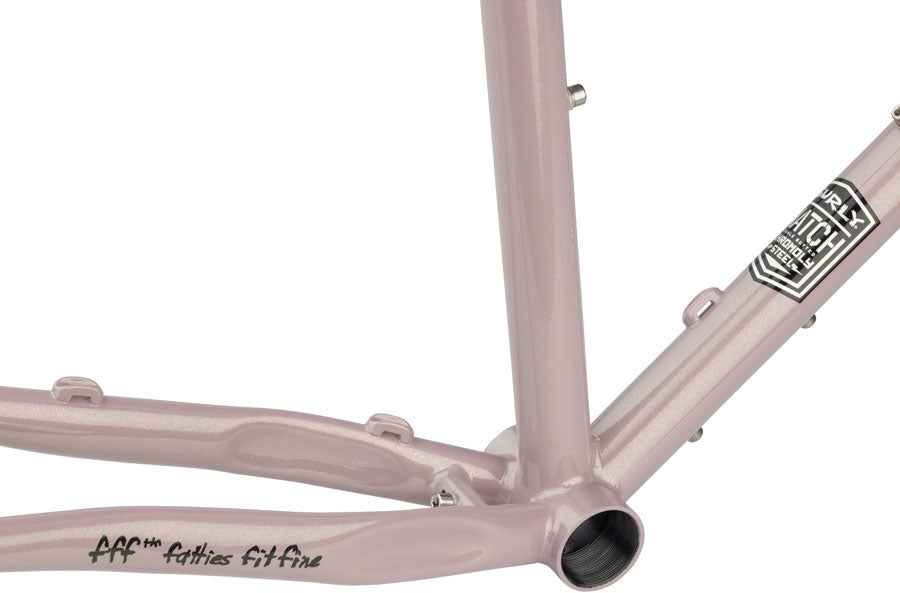 Surly Midnight Special 650b Steel Bike Frameset - Metallic Lilac, 58cm | Gravel & Adventure Cycling Frame for Rough Terrains