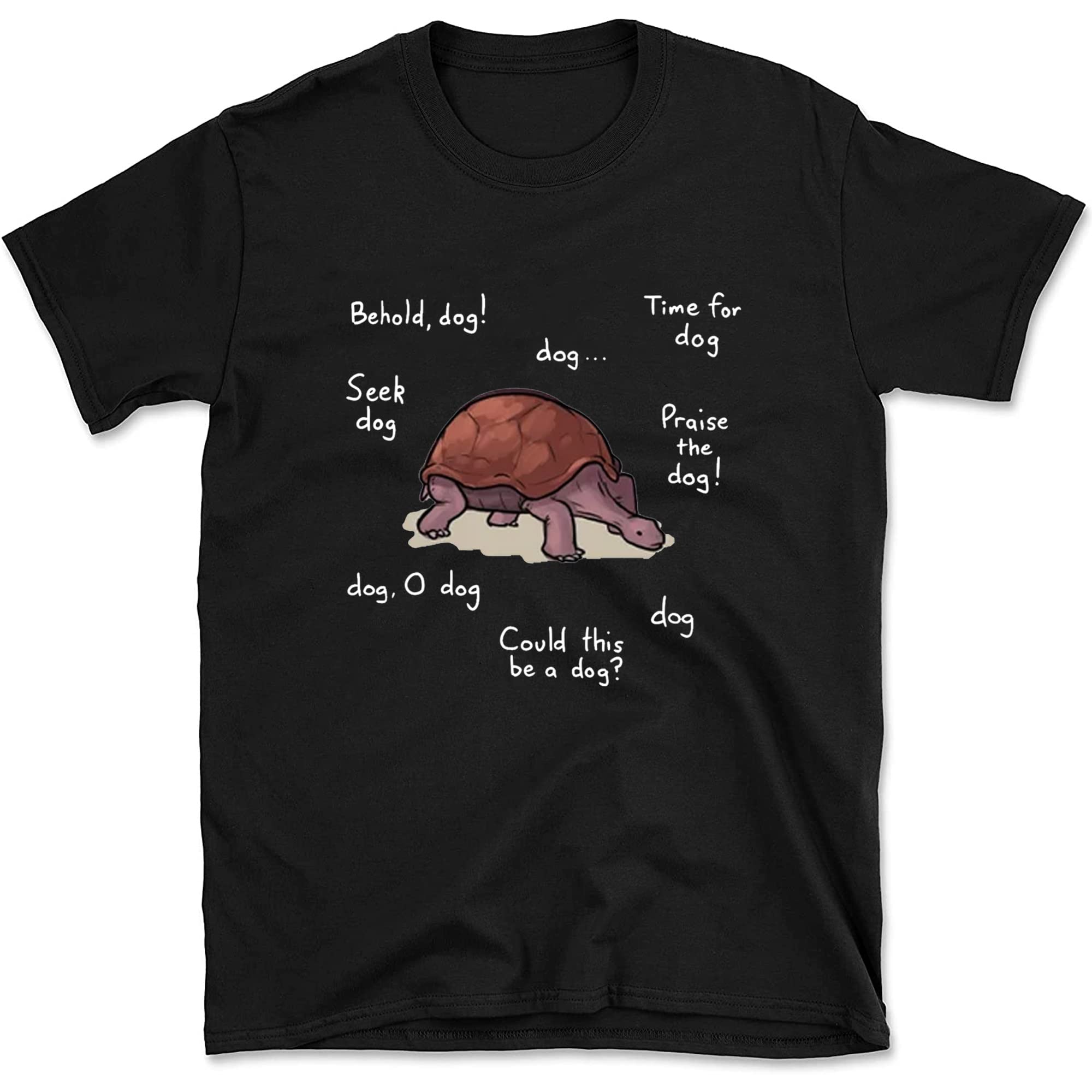 Funny Dog Turtle Video Game Meme T-Shirt for Men & Women - Cool Gaming Meme Tee for Casual Wear, Cosplay & Fan Merch