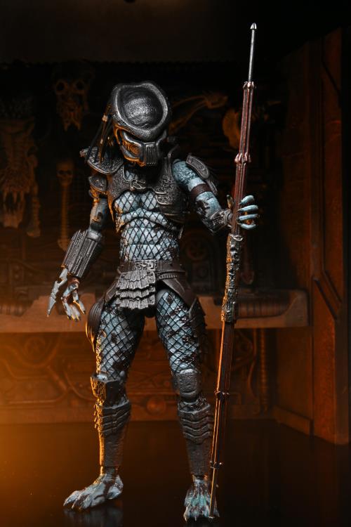 Predator 2 Ultimate Warrior Predator Action Figure - Collectible Movie Character Model for Display & Cosplay