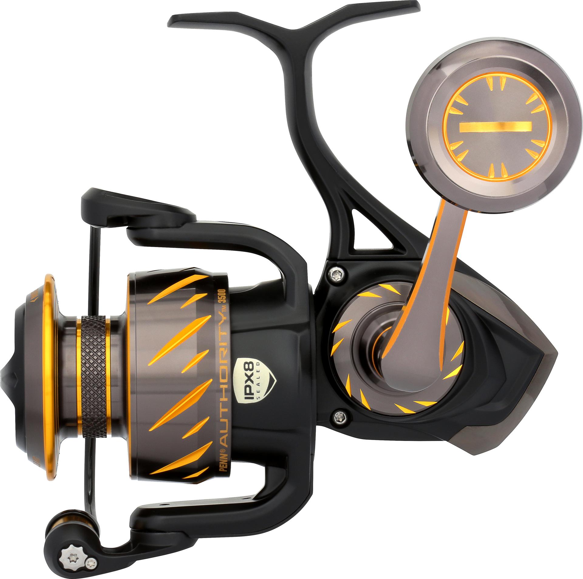 Authority® Spinning Reel - High Performance Fishing Reel for Saltwater & Freshwater | Smooth Drag System, Lightweight Design | Perfect for Bass, Trout & Surf Fishing