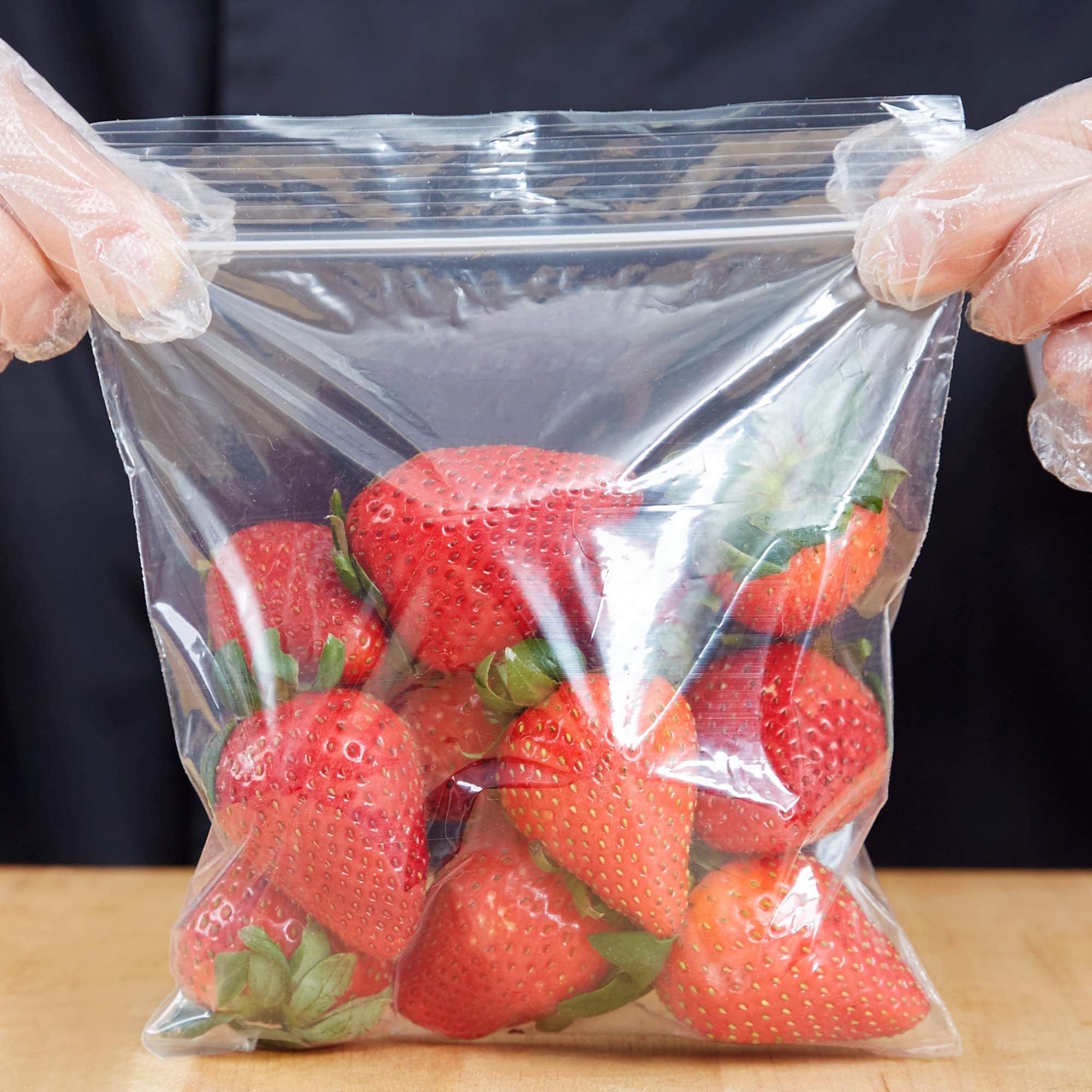 1000 Pack 6x6 Inch Clear Reclosable Zipper Bags - 2 Mil Thick High Clarity Polypropylene Resealable Plastic Bags for Food Storage, Crafts & Retail Packaging | Airtight Seal Top Poly Bags for Organizing, Snacks & Small Items