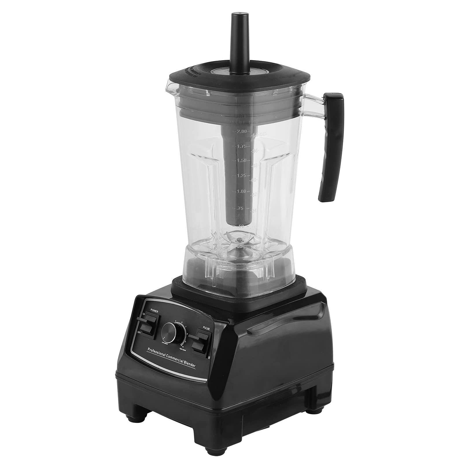 Professional Mini Blender for Kitchen - 2-Speed Personal Countertop Blender for Smoothies, Frozen Drinks & Food Prep (Black) | Perfect for Smoothie Bowls, Protein Shakes & Meal Prep at Home or Office