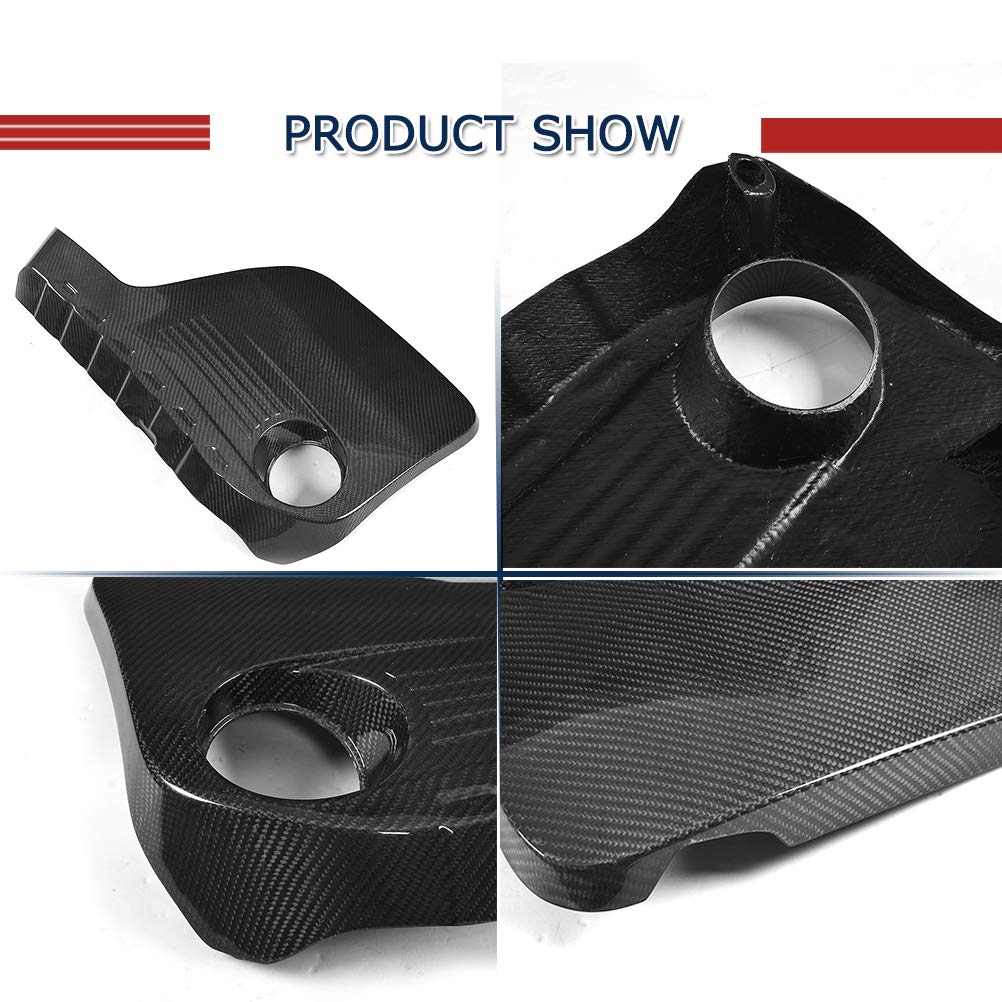 Premium Carbon Fiber Engine Cover for BMW F80 M3 F82 F83 M4 (2014-2018) | Lightweight Hood Protector | OEM Style | Perfect for Car Shows & Performance Upgrades