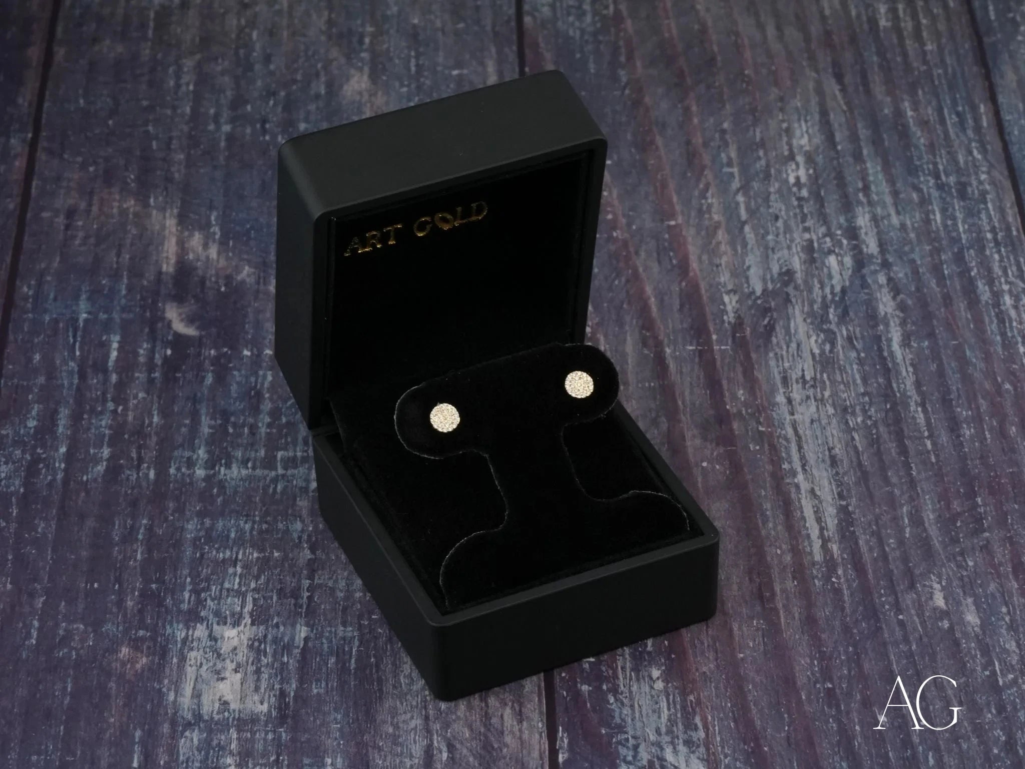 Gold CZ Earrings with Secure Screw Back – Elegant Cubic Zirconia Stud Earrings for Women | Perfect for Weddings, Parties & Everyday Wear