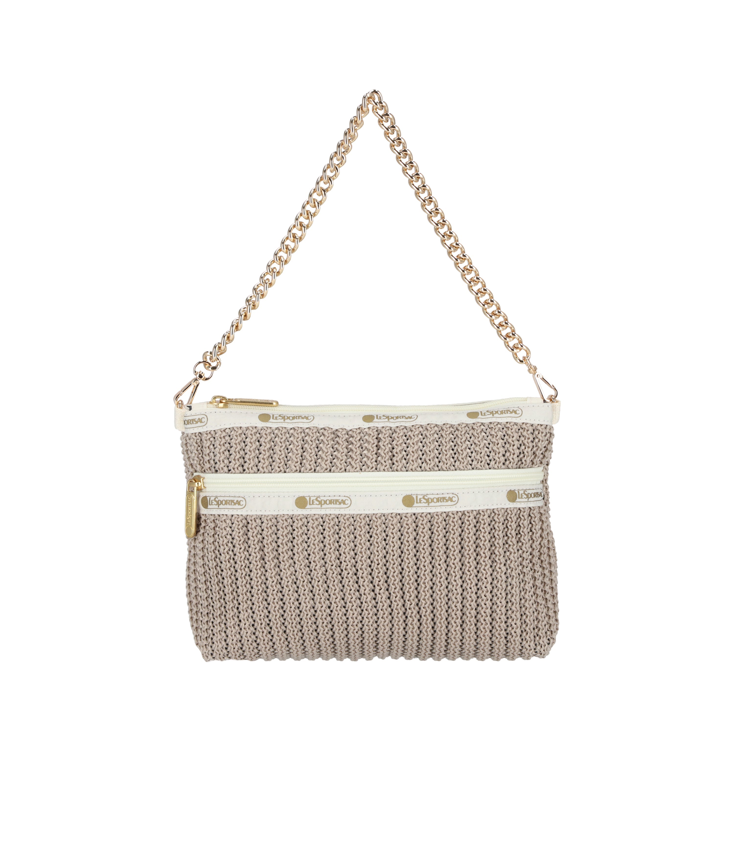 Elegant Chain Crochet Clutch Bag for Women - Boho Handmade Purse with Adjustable Strap - Perfect for Parties, Weddings & Evening Events