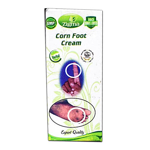 Zigma Ointment for Kaal Aani - Effective Foot Corn Remover, Hand Corn Treatment & Callus Removal Cream (500mg) | Fast Relief for Corns, Calluses & Kapasi - Perfect for Daily Foot Care & Hand Care Routine