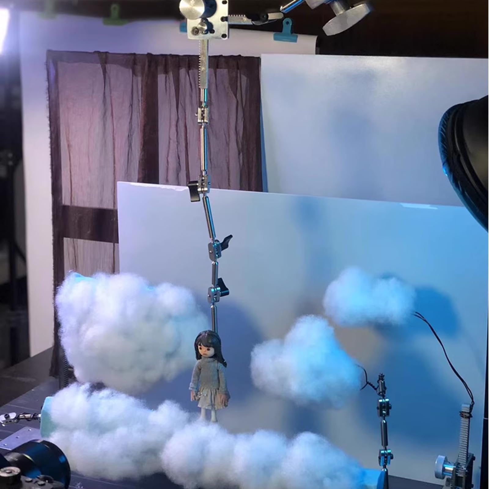 Professional Stop Motion Animation Kit - DIY Stopmotion Rig Armature with 5 Connectors for Animators | Adjustable Stand & Shooting Bracket for Time-Lapse & Product Photography (26cm Arm Length) - Perfect for Claymation, LEGO Movies & YouTube Content Creation
