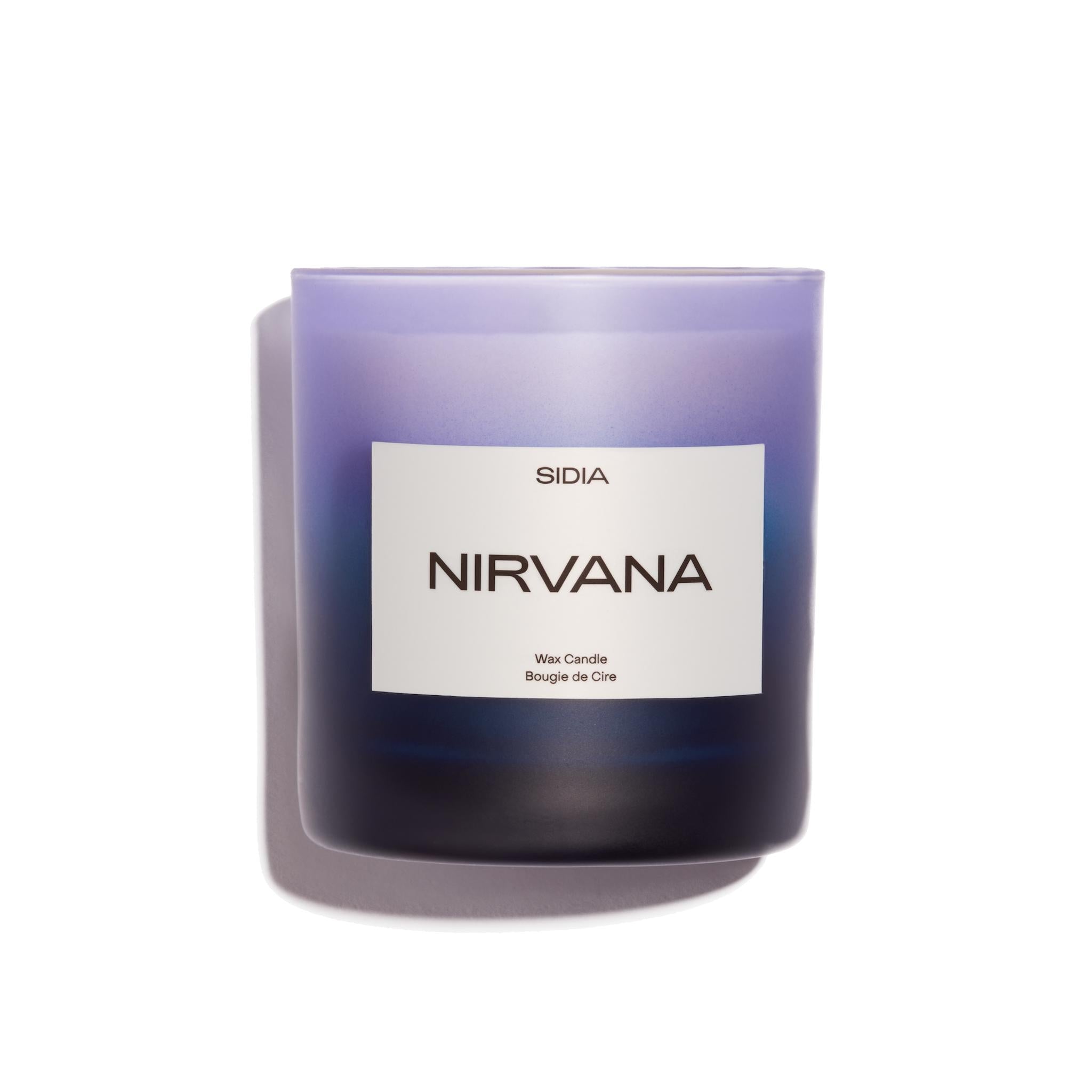 Scented Candles for Home - Sidia Nivana Aromatherapy Soy Wax Candles with Essential Oils, Relaxing Lavender & Vanilla Fragrance for Bedroom, Bathroom, Yoga & Meditation
