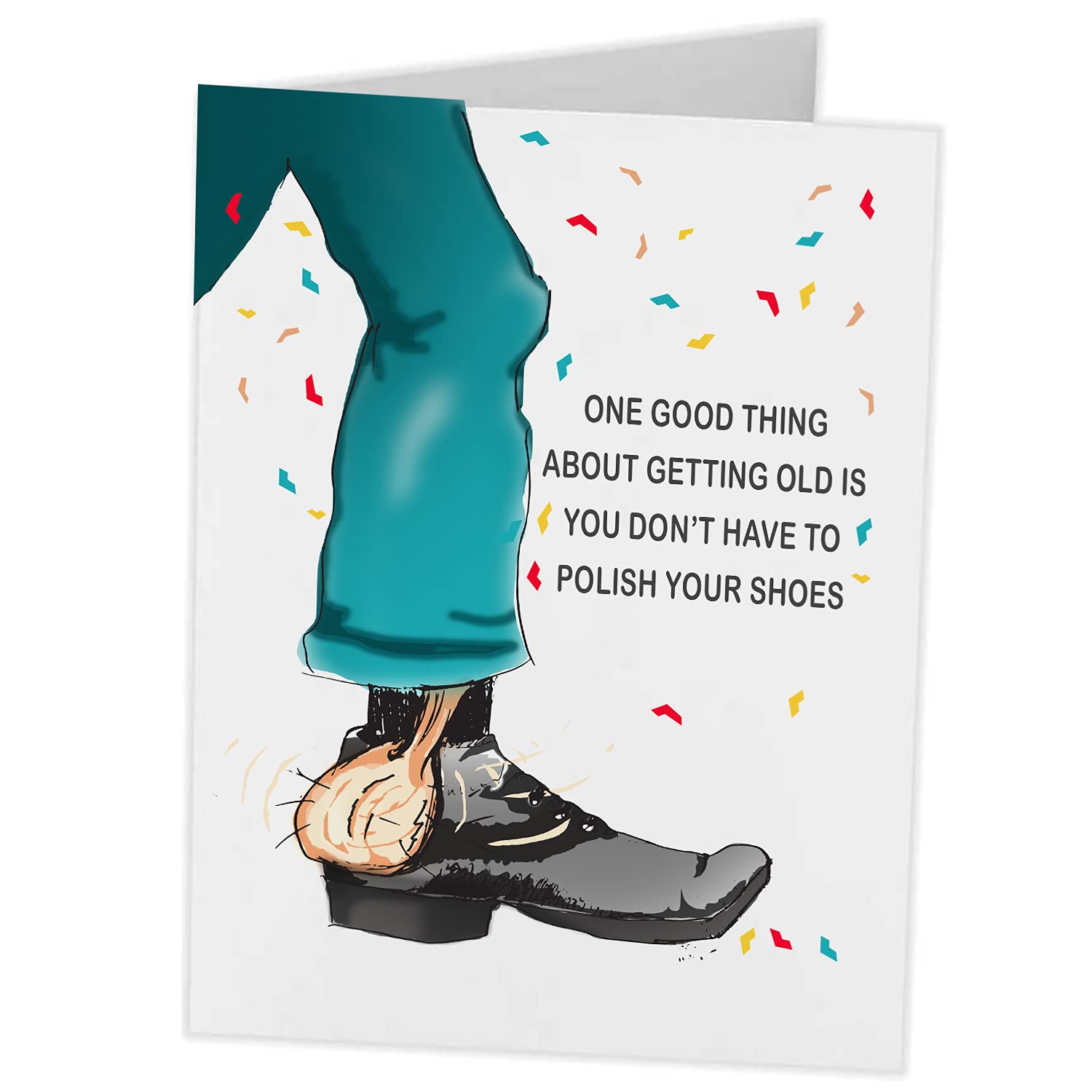 Premium Rons Birthday Card Shoe Polish - Long Lasting Leather Care for Dress Shoes, Boots & Bags - Perfect for Gifts, Special Occasions & Daily Shoe Maintenance