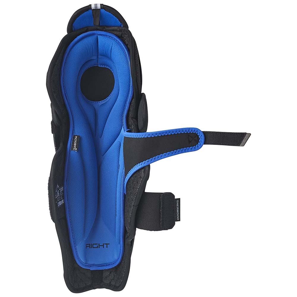 Sherwood CODE Encrypt 2 Senior Ice Hockey Shin Guards - Protective Gear for Hockey Players - Perfect for Games, Practice & Training Sessions