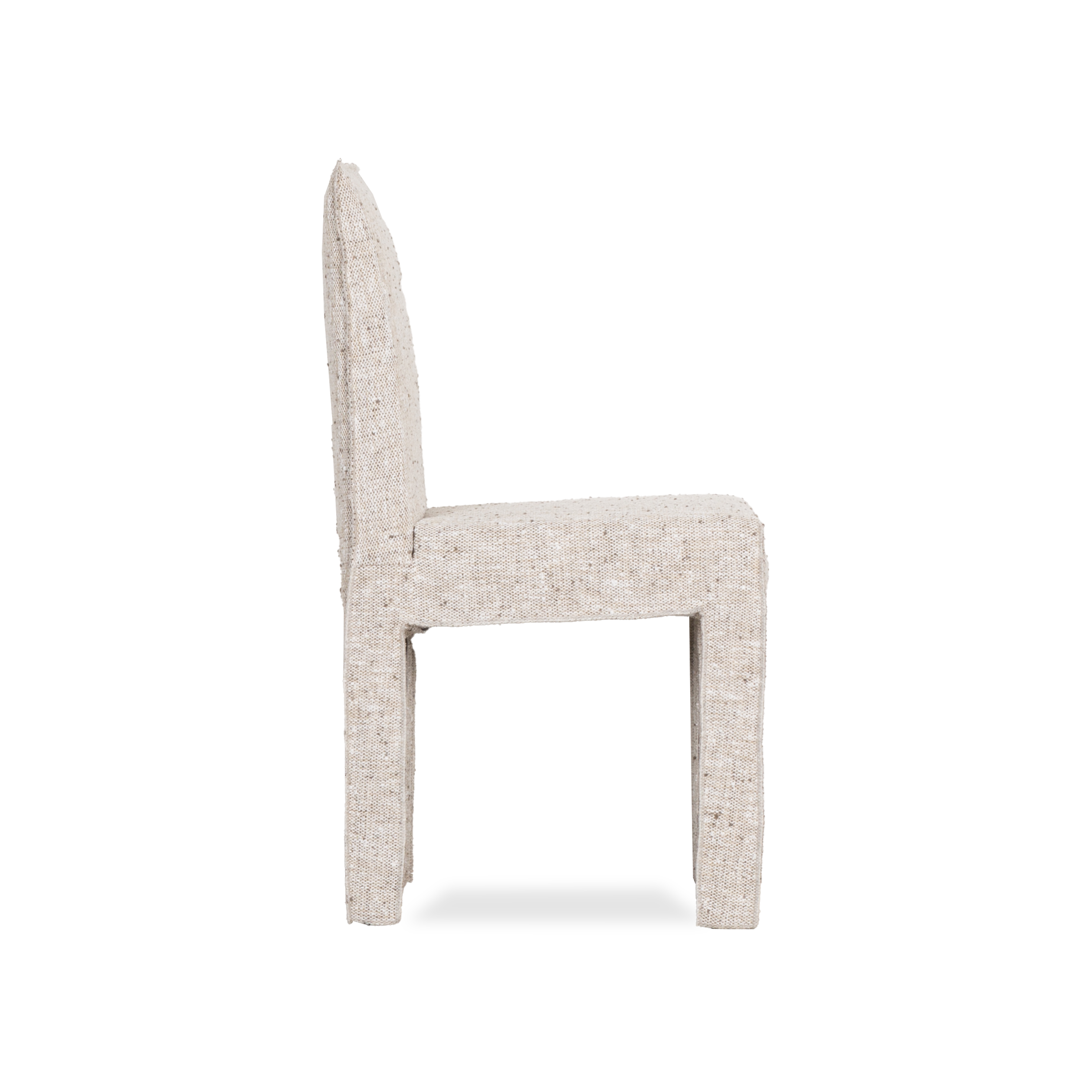 Ghost Dining Chair - Modern Acrylic Transparent Chair for Kitchen, Restaurant & Home Decor - Perfect for Minimalist Interior Design & Small Spaces