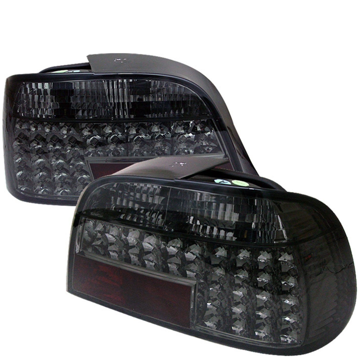 Spyder 5000644 LED Tail Lights for BMW E38 7-Series (1995-2001) - Smoked Lens - Enhanced Visibility & Style Upgrade for Night Driving & Car Shows