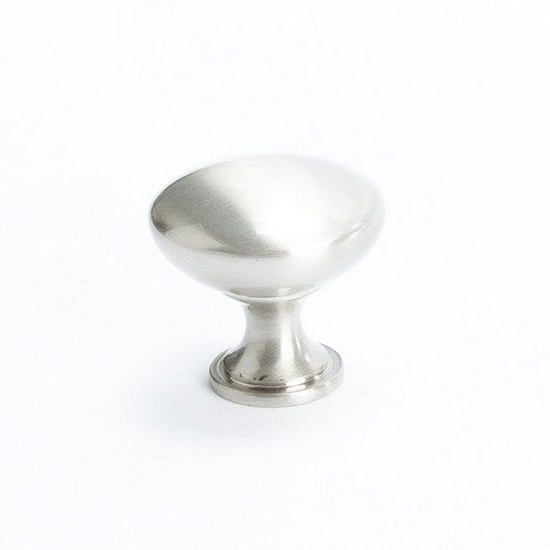 Berenson Euro Moderno Knob - Modern Cabinet & Drawer Knob for Kitchen, Bathroom & Furniture - Elegant Hardware Upgrade for Home Decor