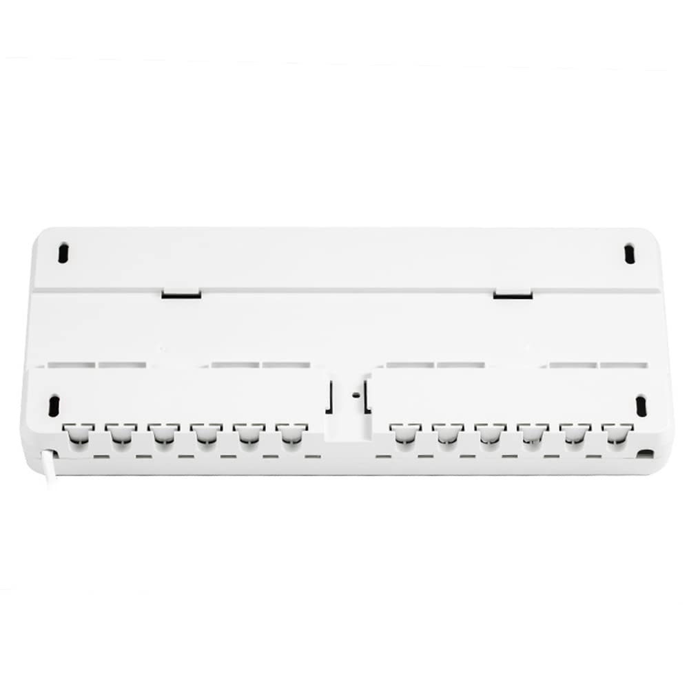 8-Channel Hub Controller with 8 Sub-Chamber Electric Valve - Smart Temperature Control for Underfloor Heating, AC, Gas Boiler & Water Circulating Pumps | Perfect for Home & Commercial HVAC Systems