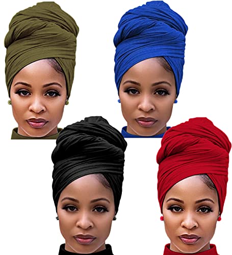 4PCS-Black&Army Green&Royal Blue&Wine Red
