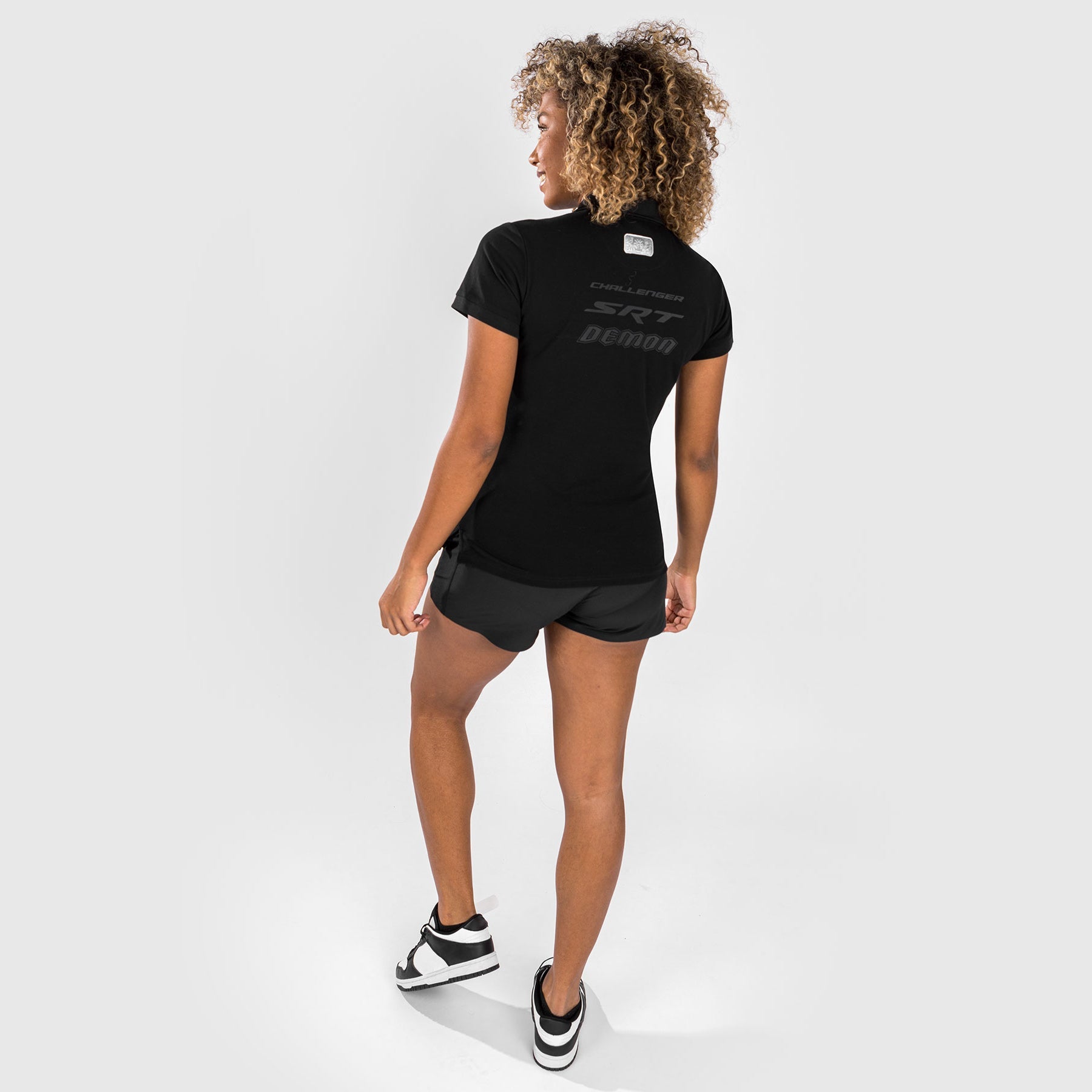 Venum x Dodge Demon 170 Women's Performance Polo Shirt - Black | Breathable & Stylish for Gym, Workout & Casual Wear