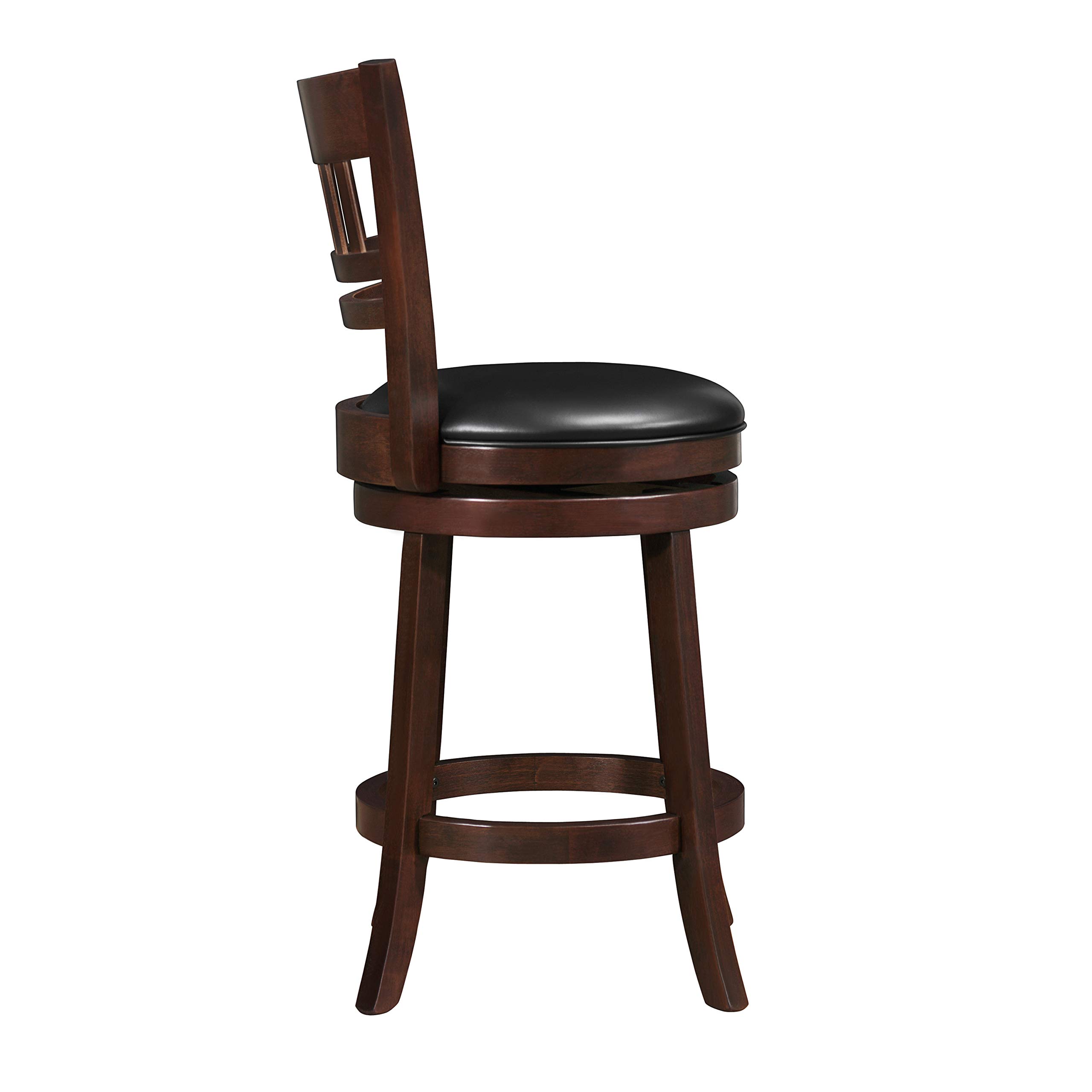 Lexicon Eschete Lattice Back Swivel Counter Height Bar Stool - 25