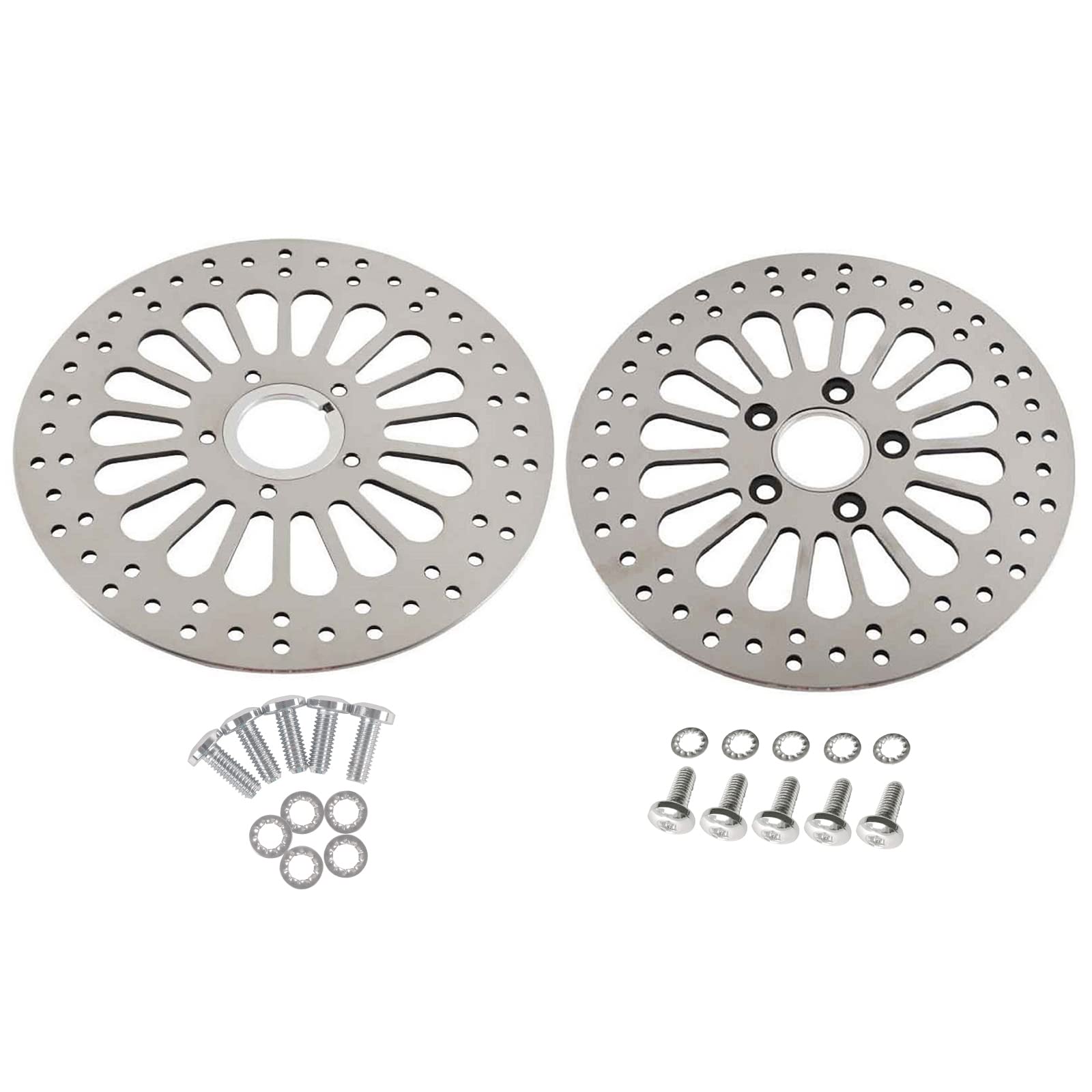 SHARKROAD 1 Pair Front & Rear Brake Rotors 11.5
