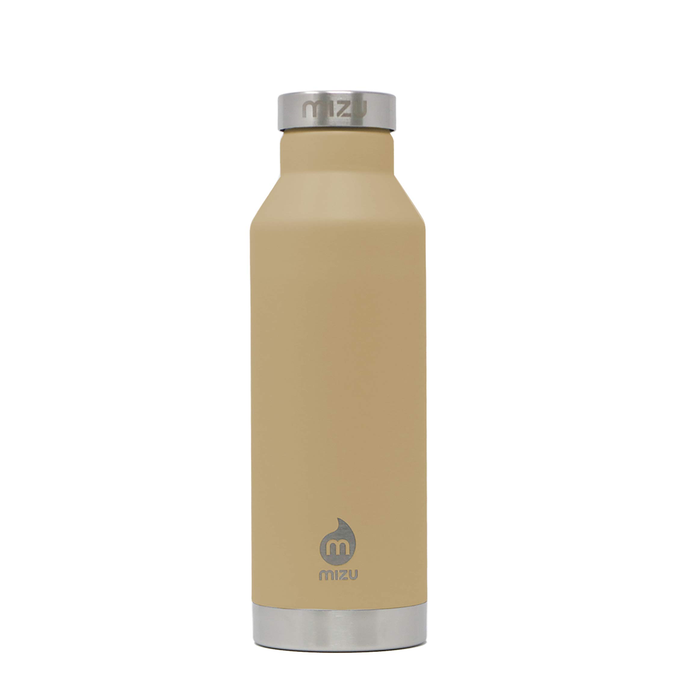 Mizu V6 19oz Insulated Stainless Steel Water Bottle - Leak Proof, Double Wall Vacuum Insulation for Hot & Cold Drinks - Perfect for Gym, Hiking, Travel & Outdoor Activities