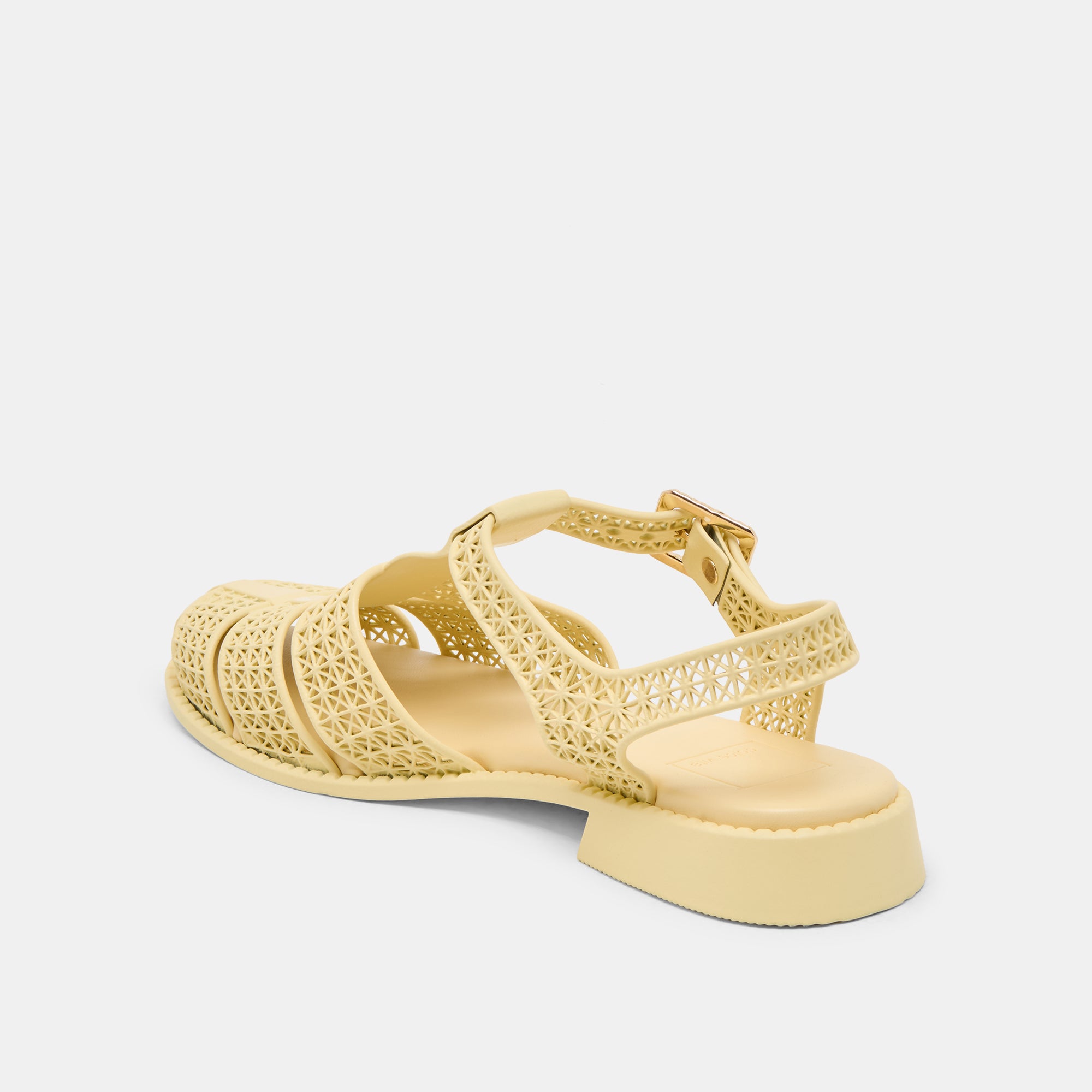 HOLIS 3D Comfort Sandals for Women - Light Yellow Summer Beach Walking Shoes | Perfect for Vacation, Poolside, and Outdoor Activities
