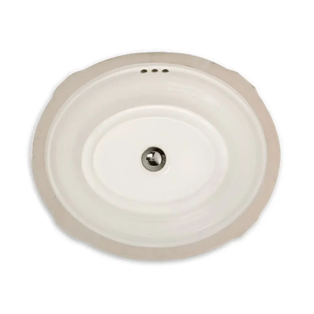 Estate® Oval Stainless Steel Undermount Kitchen Sink - 16 Gauge, Brushed Finish for Modern Homes - Perfect for Small Kitchens, Apartments & RV Use