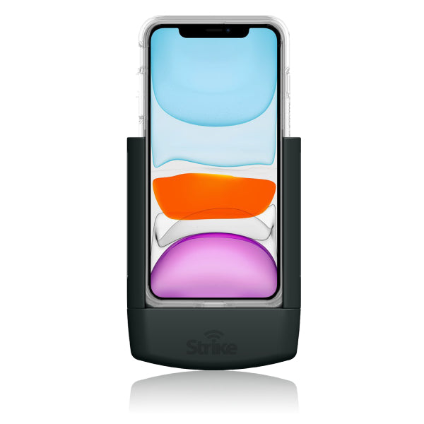 iPhone 11 Car Mount Holder with Shockproof Case - Secure Phone Cradle for Driving, Commuting & Road Trips