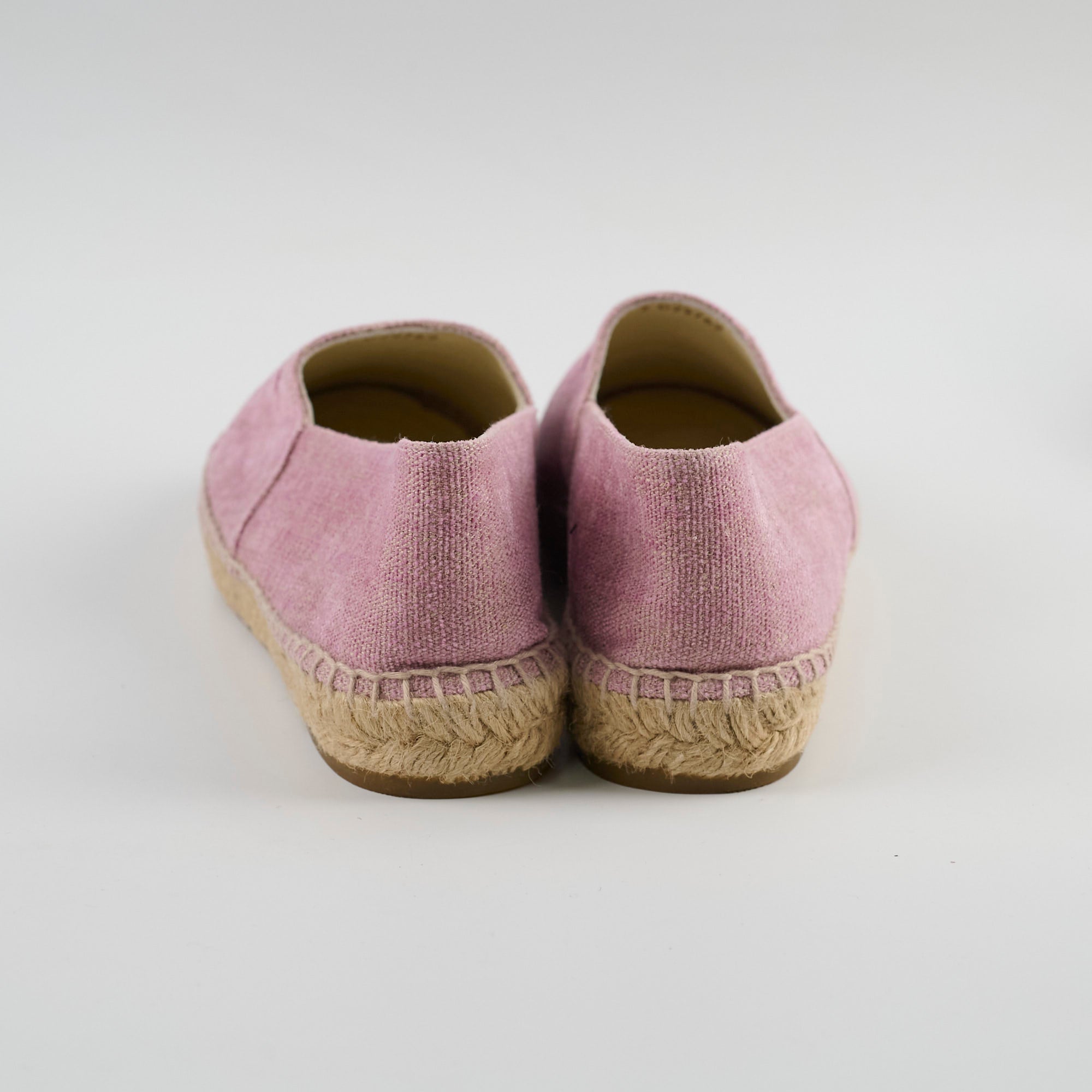 Chanel Sequin Espadrilles Women's Flats Pink Size 40 | Luxury Designer Shoes for Parties, Weddings & Special Occasions