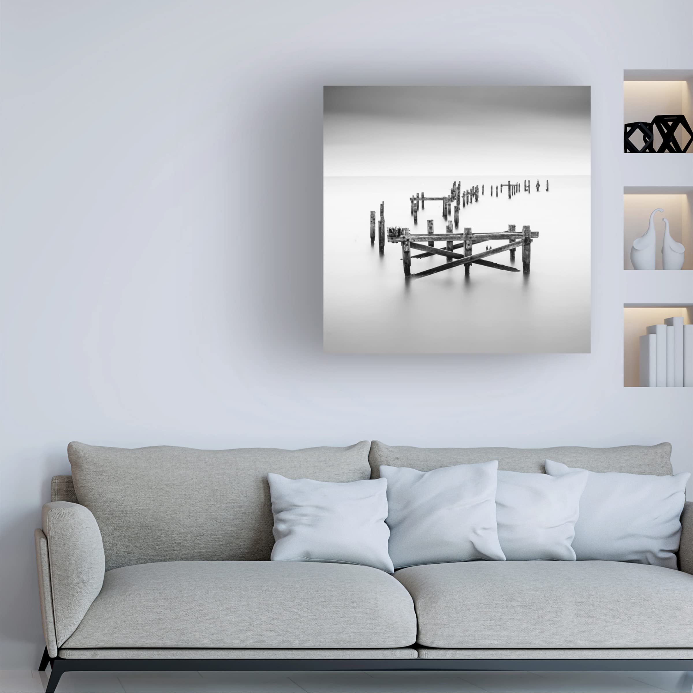 Standing Firmish Canvas Wall Art by Robert Bolton - Premium Handmade Painting for Living Room, Bedroom & Office Decor