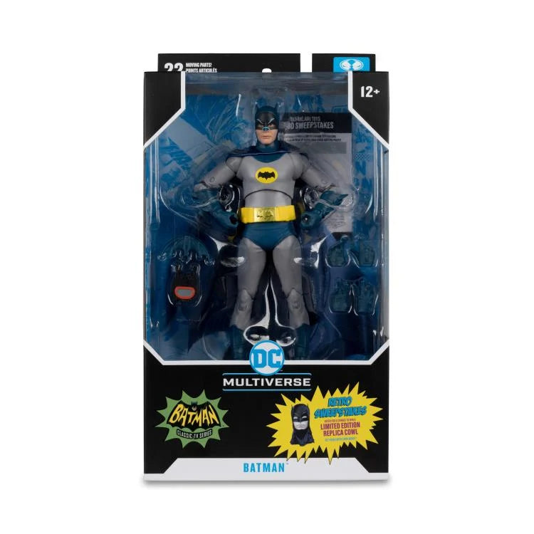 DC Multiverse Batman Classic TV Series 6-Inch Action Figure - Collectible Toy for Fans, Superhero Display & Gift for Batman Enthusiasts - Perfect for Home Decor, Office Display & Comic Conventions