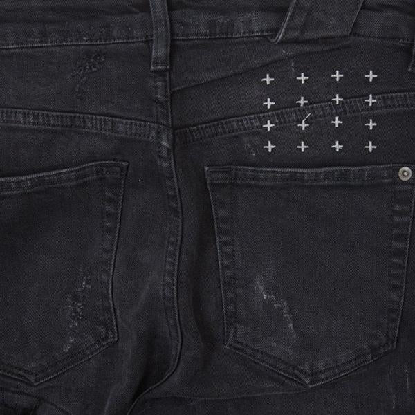 Chitch Jeans Boneyard Black - High Waist Skinny Jeans for Women | Stretch Denim Pants | Perfect for Casual Wear, Night Out & Everyday Fashion