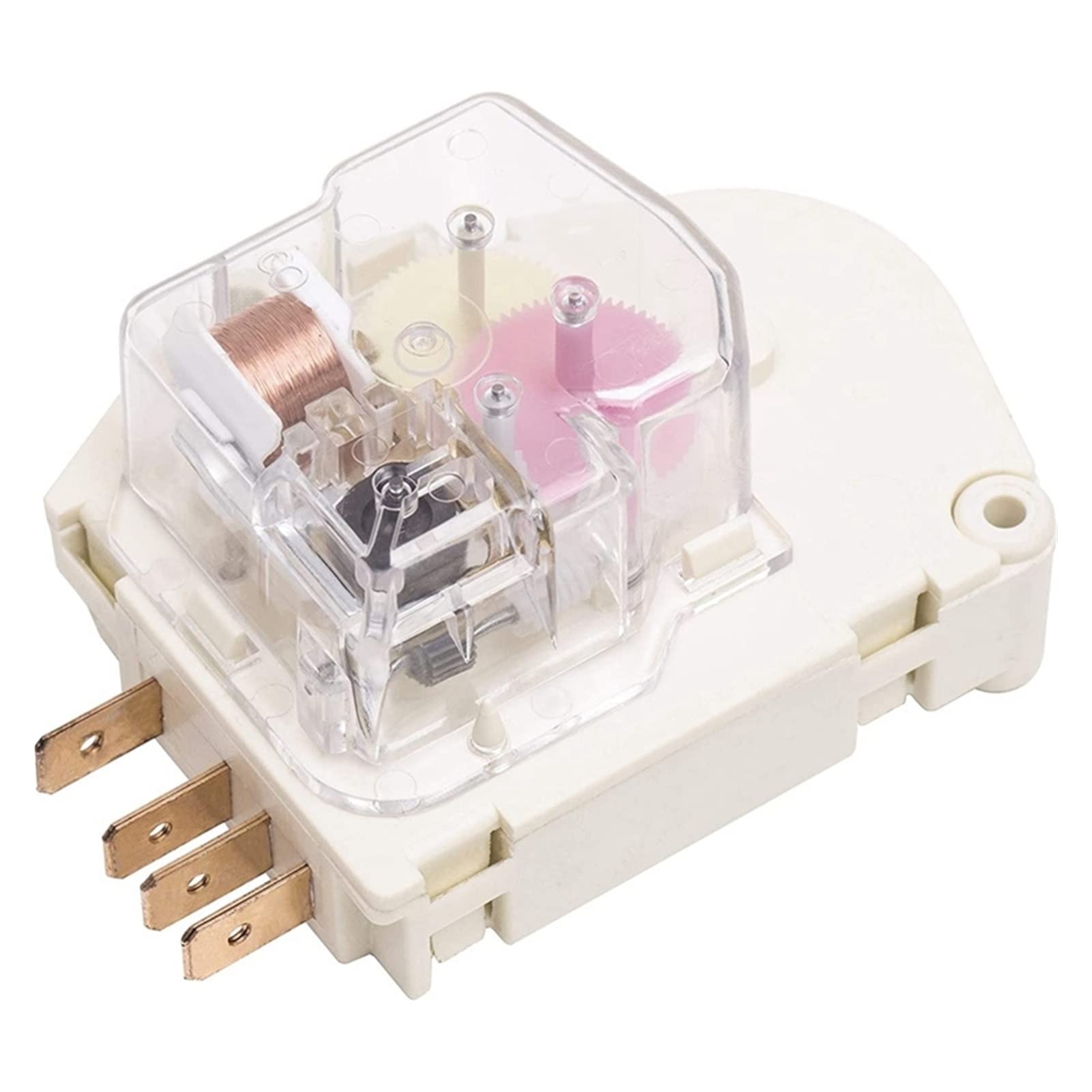Yaoqijie 215846602 Refrigerator Defrost Timer Replacement - Exact Fit for Frigidaire & Kenmore Refrigerators - Durable Defrost Timer for Freezer Repair - Perfect for Home Appliance Maintenance & DIY Fixes