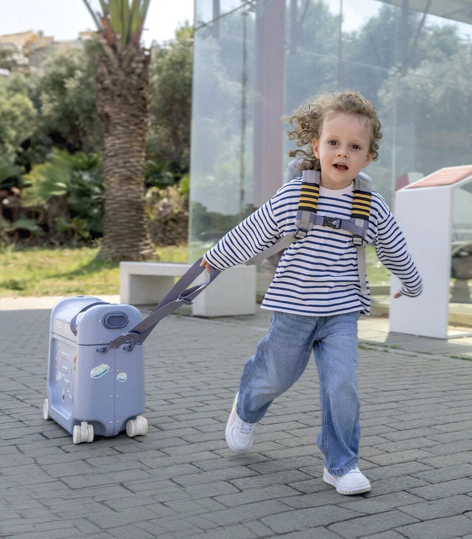 Jetkids By Stokke Bedbox - Portable Kids Travel Bed & Ride-On Suitcase for Airplanes, Cars & Sleepovers | Perfect for Toddler Travel Accessories & Airplane Essentials