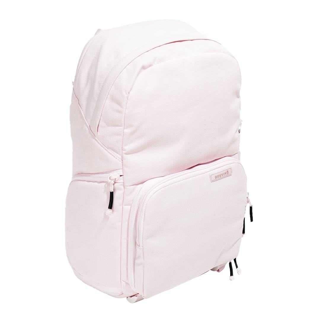 BREVITE The Jumper 18L Compact Camera Backpack for Photographers - Lightweight DSLR & Laptop Travel Backpack with Padded Compartment (Blush Pink) - Perfect for Hiking, City Exploration & Airplane Carry-On