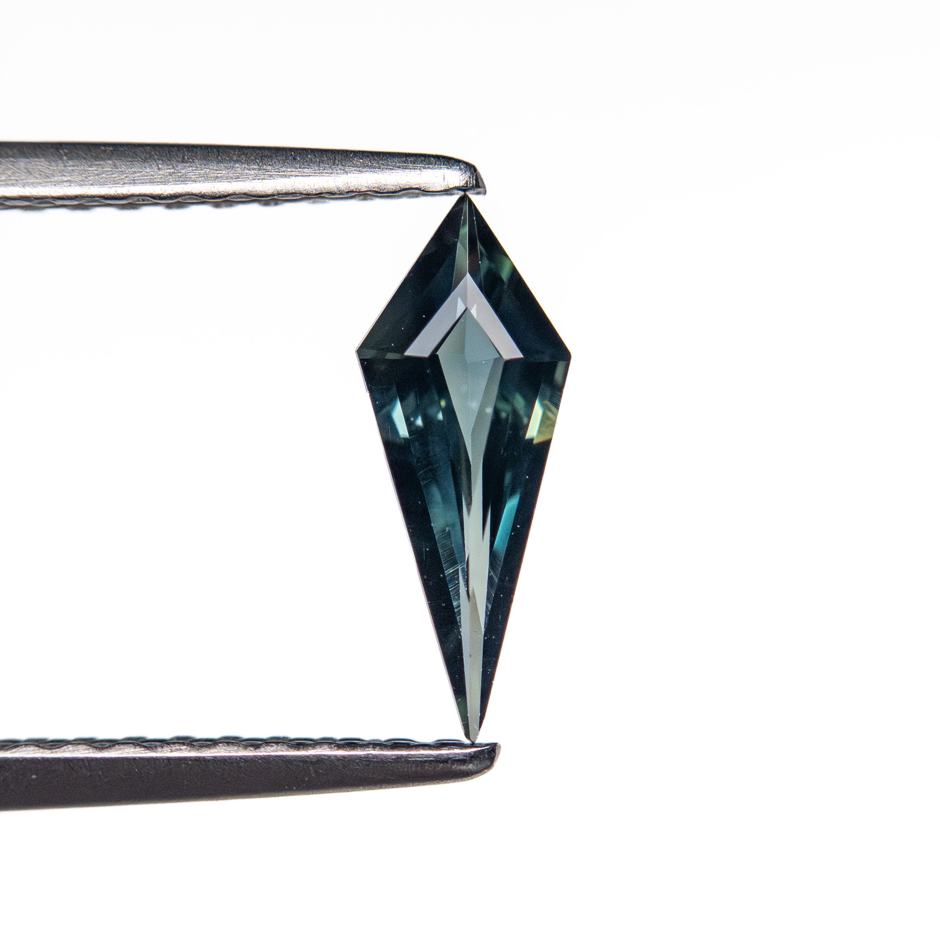 0.42ct Kite Step Cut Sapphire - 9.69x3.83x2.16mm Natural Blue Gemstone for Engagement Rings & Fine Jewelry Making